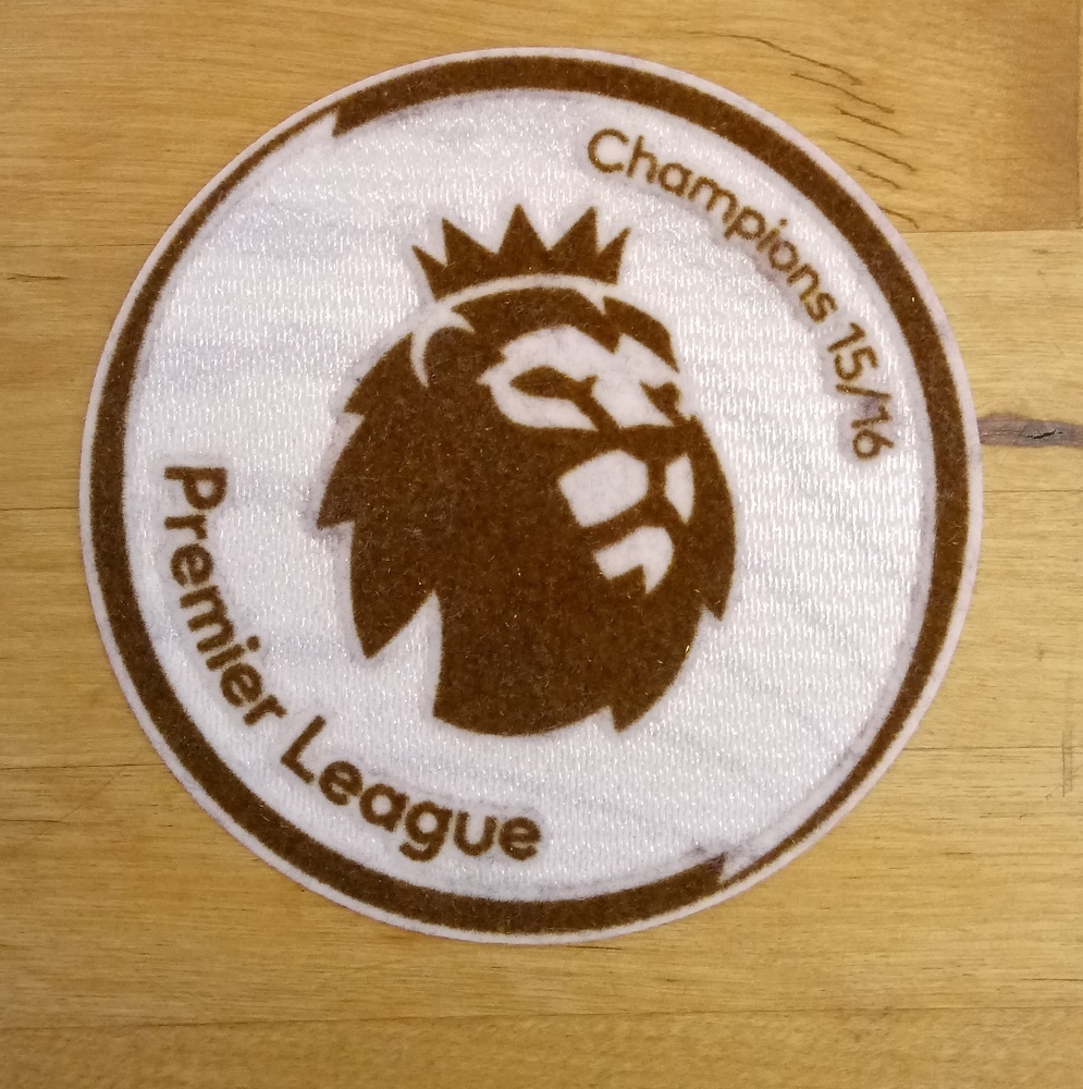Premier League Mester 2015/16 Ærmelogo - Guld Badge