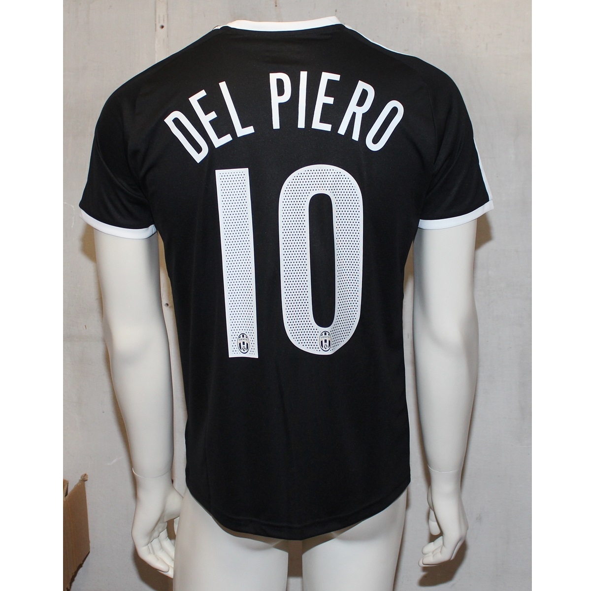 Puma Liga trøje - sort - Qatar Airways - Del Piero 10