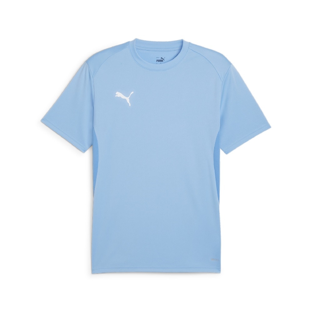 Puma TeamGoal trøje i himmelblå til unge - billig pris!