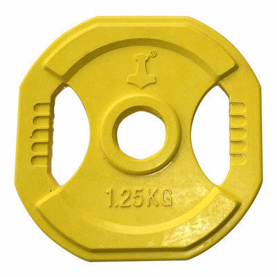 Gule Vægtskiver 2 x 1,25 kg – Nordic Strength Tilbud!