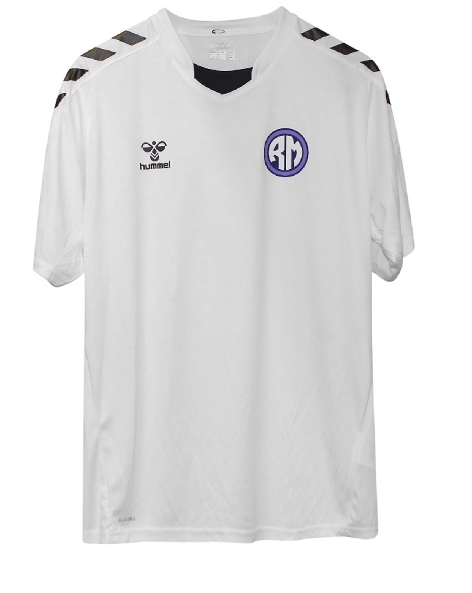 RM retro t-shirt - hvid-sort - Bernabeu 1-M tilbud!