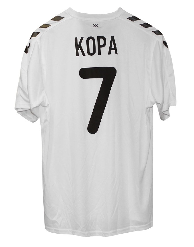 RM retro tee - white-black - Kopa 7-XL