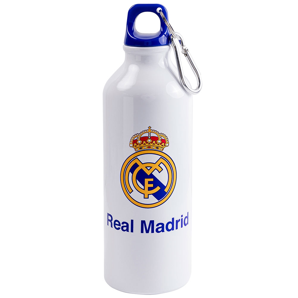 Real Madrid alu drinks bottle - RMFC Aluminium Drinks Bottle-one-size