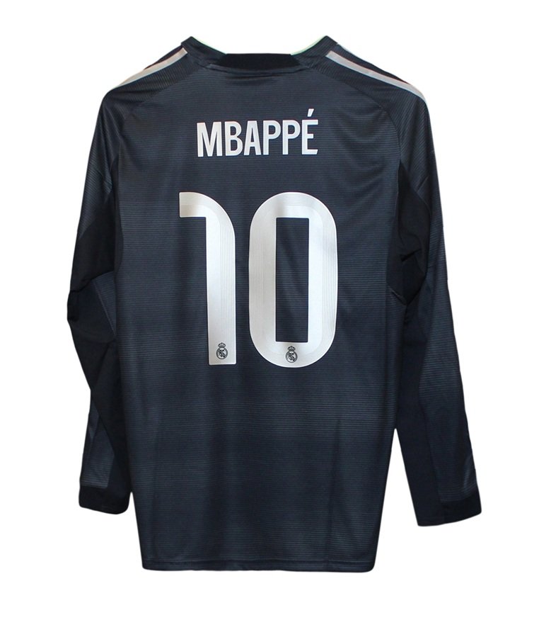 Real Madrid away jersey L/S 2025/26 - authentic - Mbappe 10-L