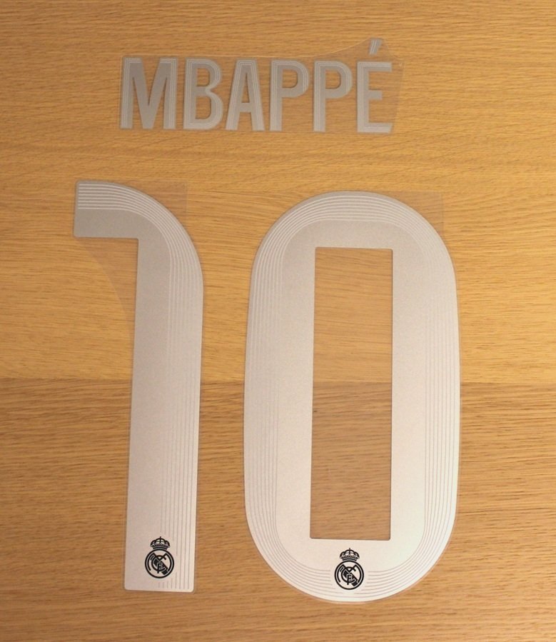 Real Madrid away print 2025/26 - Mbappe 10-Player's