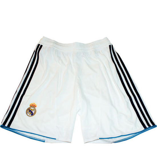 Real Madrid hjemme shorts 2012/13 - Børneudgave på udsalg