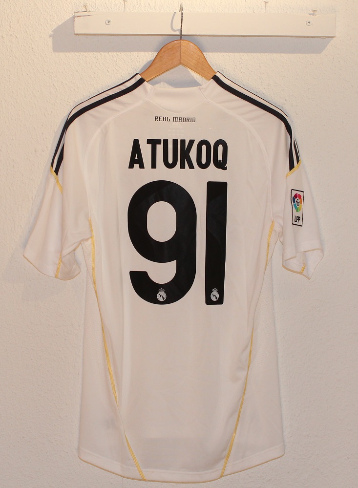 Real Madrid hjemmebanetrøje 2009/10 - Atukoq 91 på udsalg