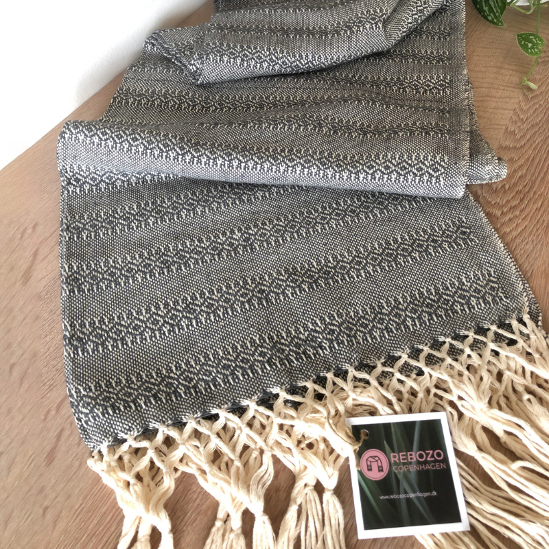 Rebozo tørklæde Emma (Grå) – Uundgåelig for gravide mødre