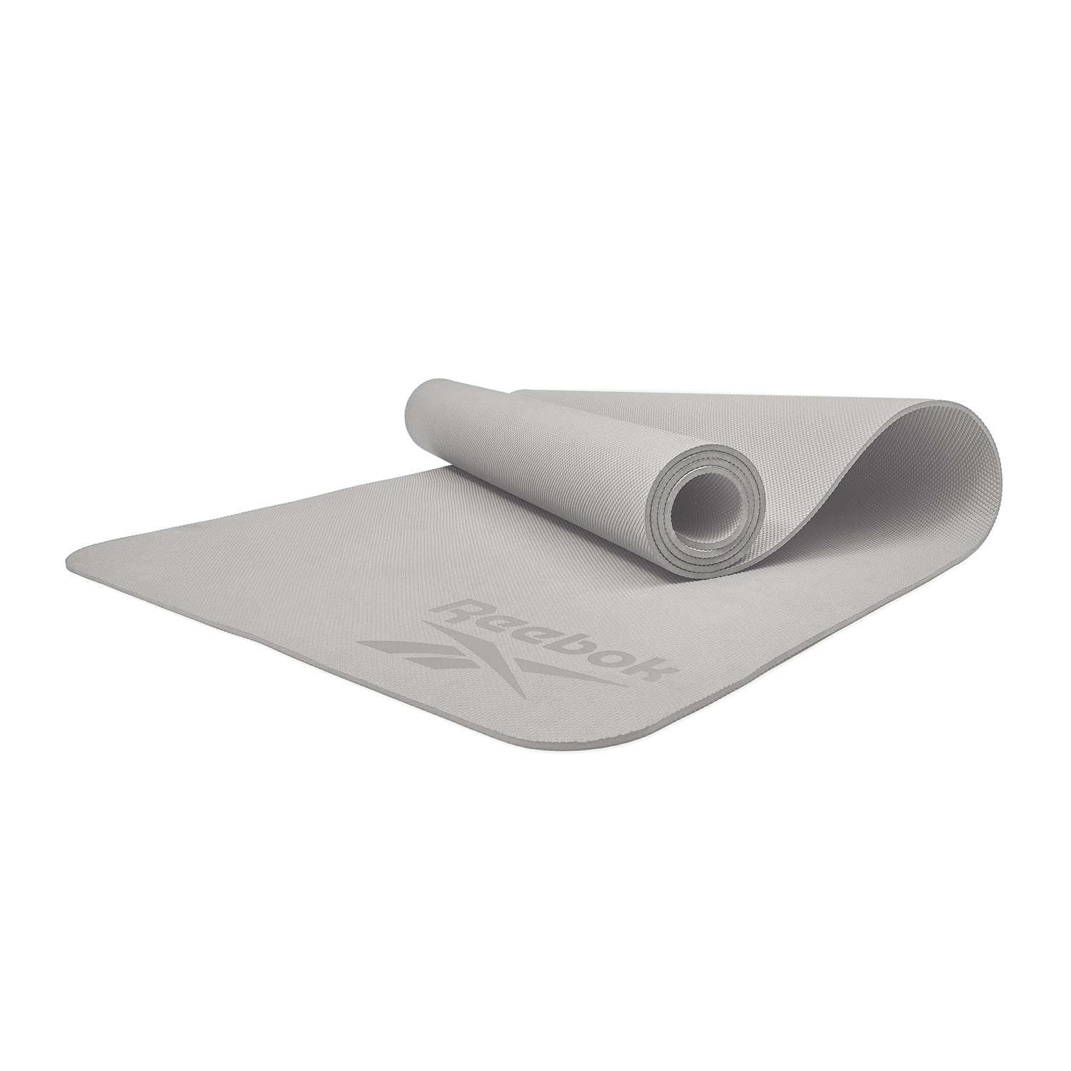 Reebok Yogamåtte 4mm - Pure Grey til Januar Udsalg