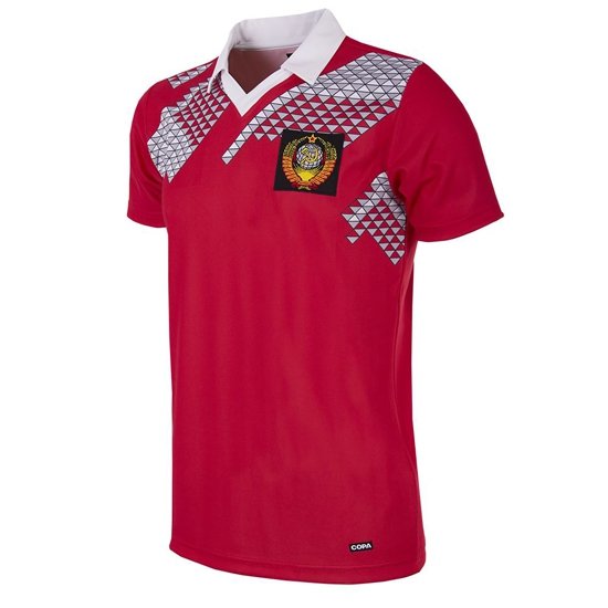 Sovjet CCCP 1990 World Cup Retro Football Shirt - mens-M