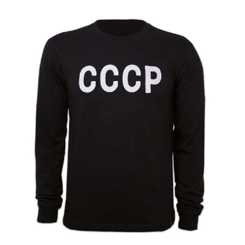 Sovjet CCCP Goalie 1960's L/S Retro Shirt - mens-L