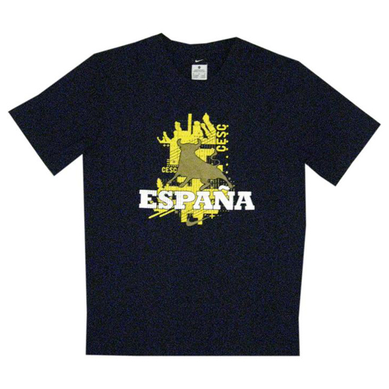 Spanien T-shirt Cesc 10 VM 2010 - Mørkeblå Tilbud!
