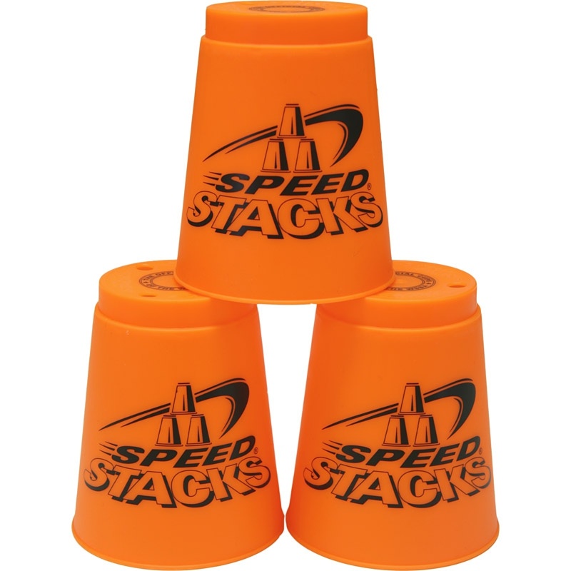 Speed Stack Erstatningskop (Orange) til Træningseffektivitet