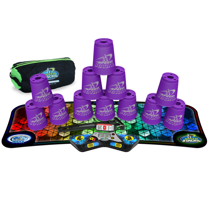 Optimer din træning med Speed Stacks GEN 5 sæt (Lilla)