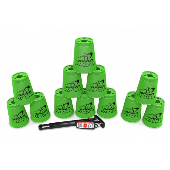 Speed Stacks kopper (Grøn) til Speedstacking – Fantastisk tilbud!