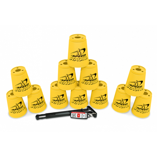 Speed Stacks kopper (Gul) – Optimer dit speedstacking!