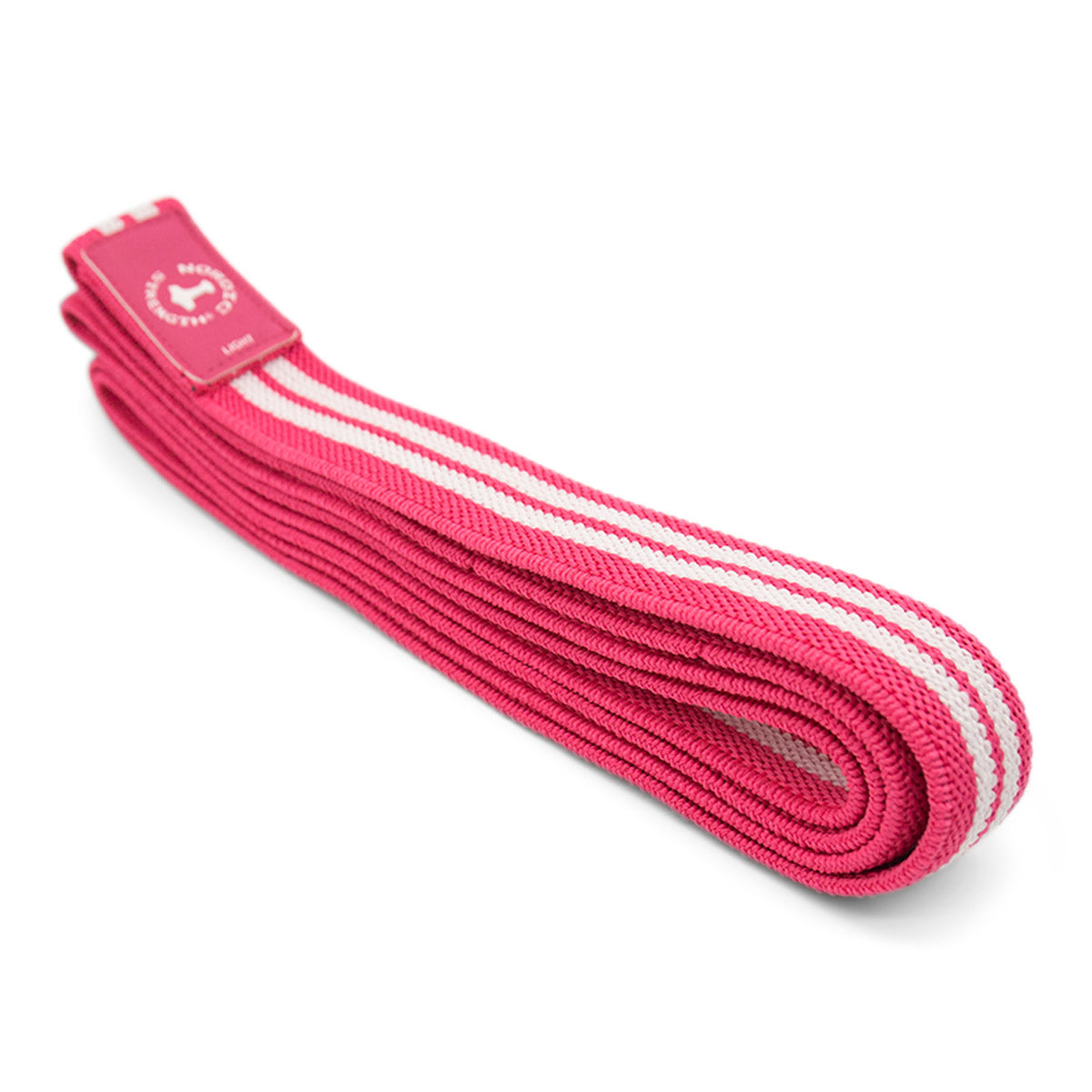 Strength band i Bomuld/elastan - Let og Pink (6-13 kg)(styrke 1 af 4)