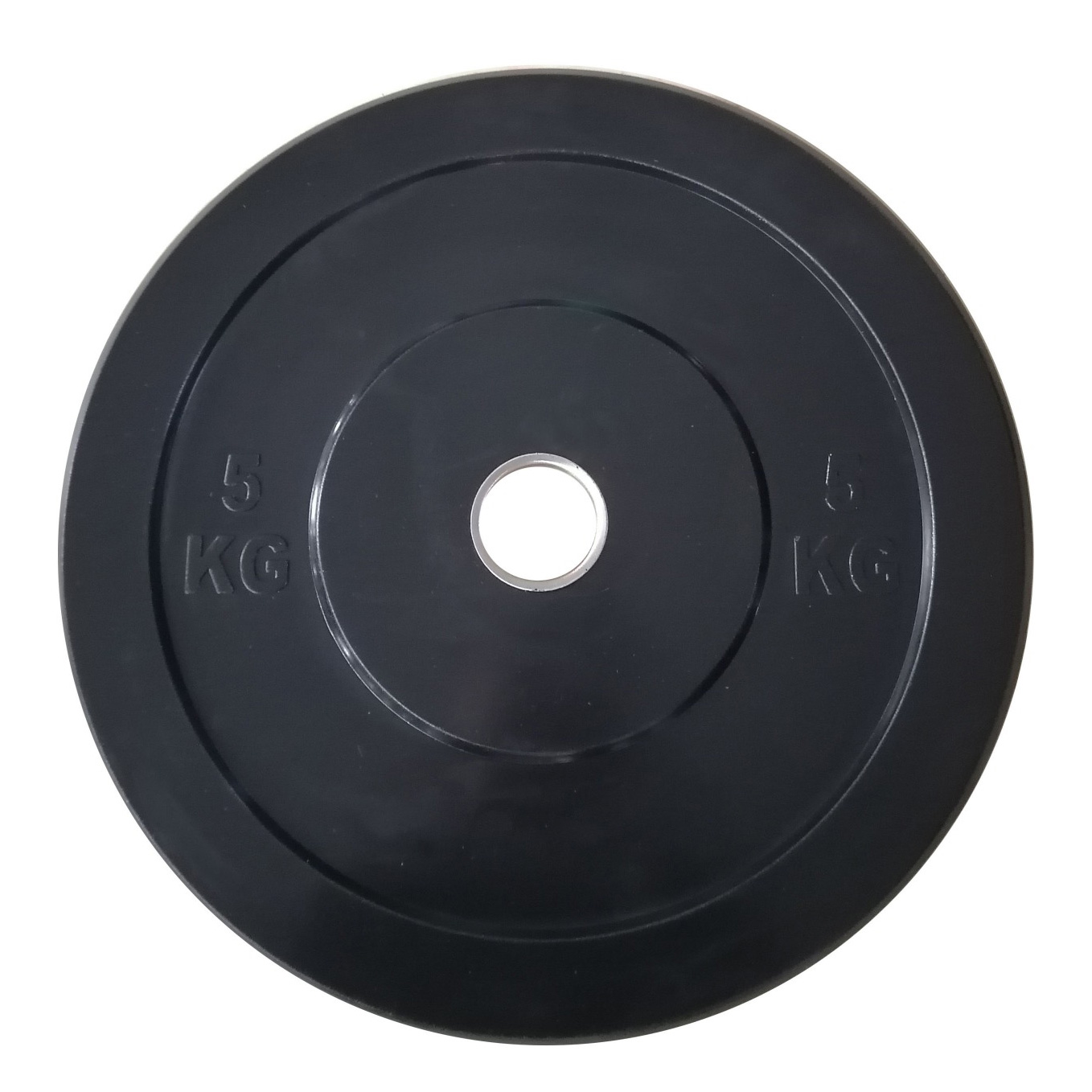TITAN LIFE 5kg Bumper Plate til Crosstraining - Holdbar Vægtskive