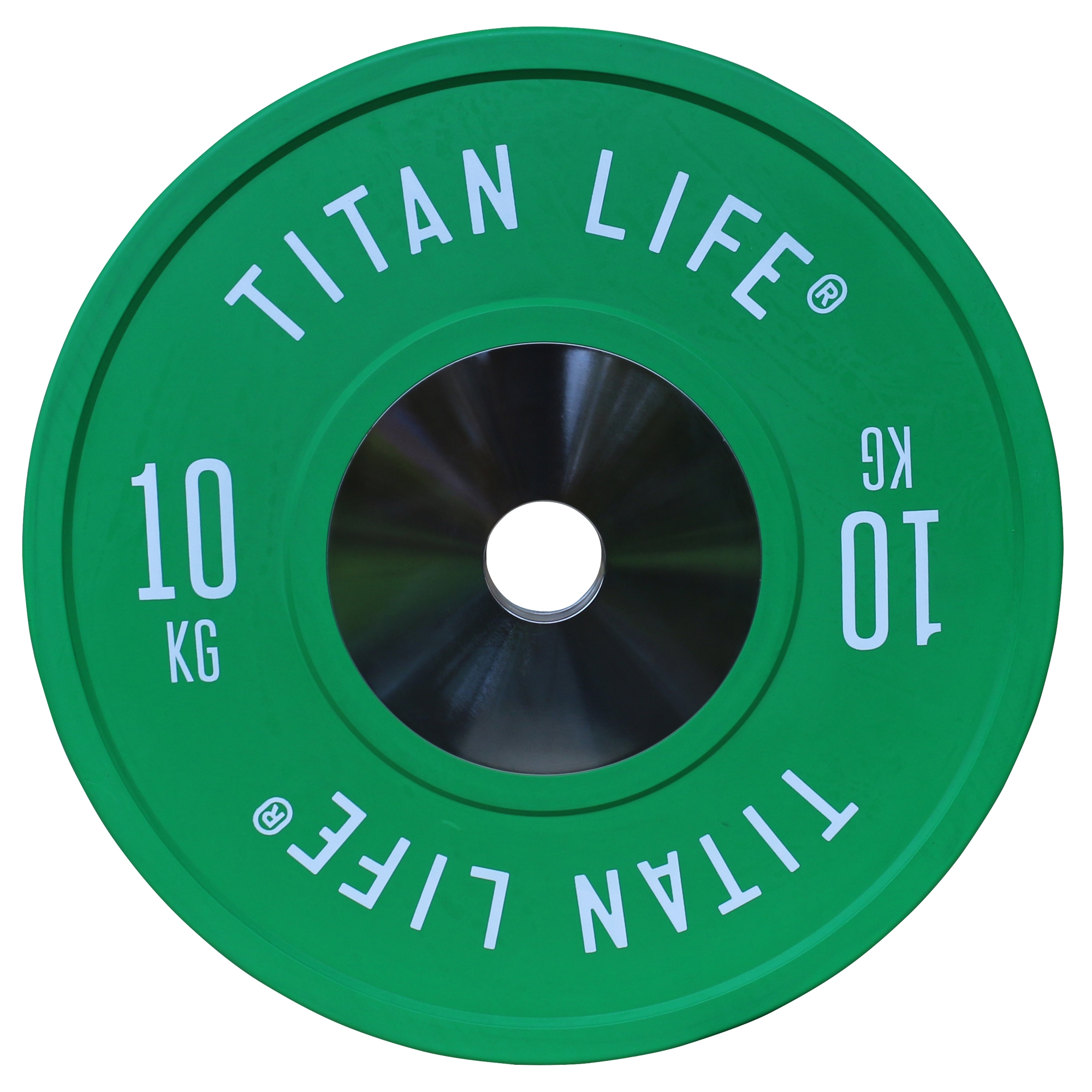 TITAN LIFE Elite 10kg Bumper Vægtskive - Fantastisk Tilbud!
