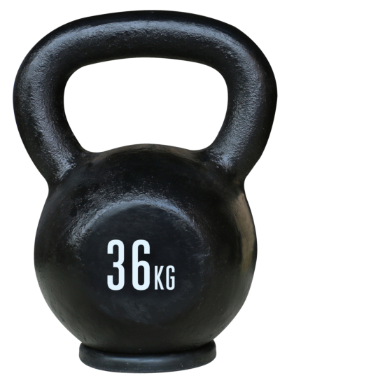 TITAN LIFE PRO Kettlebell 36kg - Fantastisk træningsmulighed!