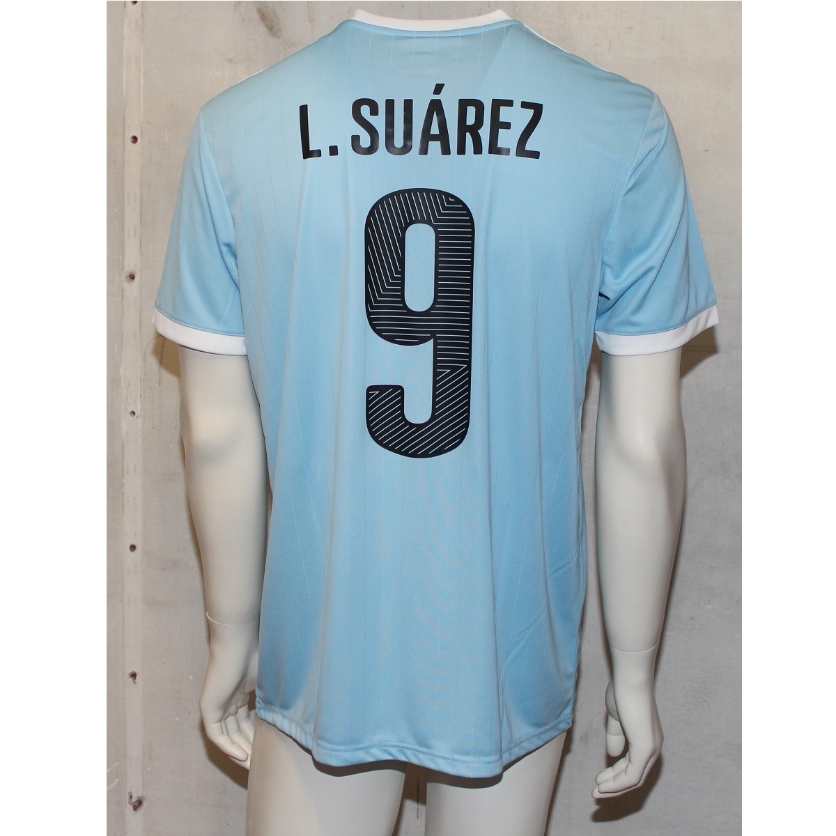 Himmelblå Uruguay Fodboldtrøje – Suarez 9 til Fans