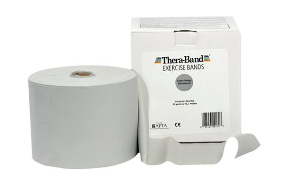 Thera-Band Træningselastik Sølv 45 m - Fantastisk tilbud!