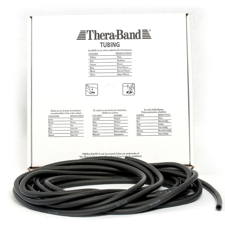 Thera-Band Tubing Level 5 – Hård Elastik til Træning 7,5m