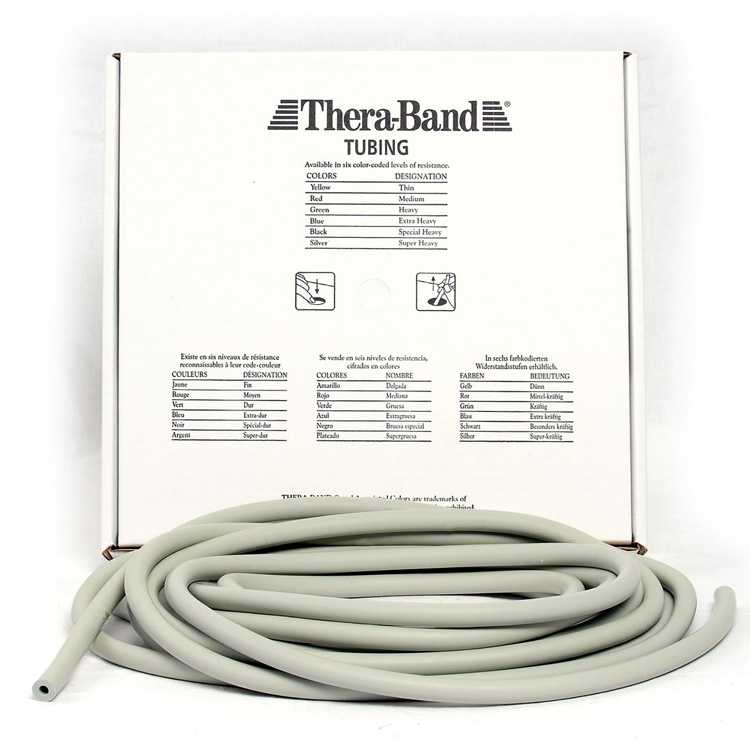 Thera-Band Tubing Level 6 – Super Hård Træningselastik 7,5m