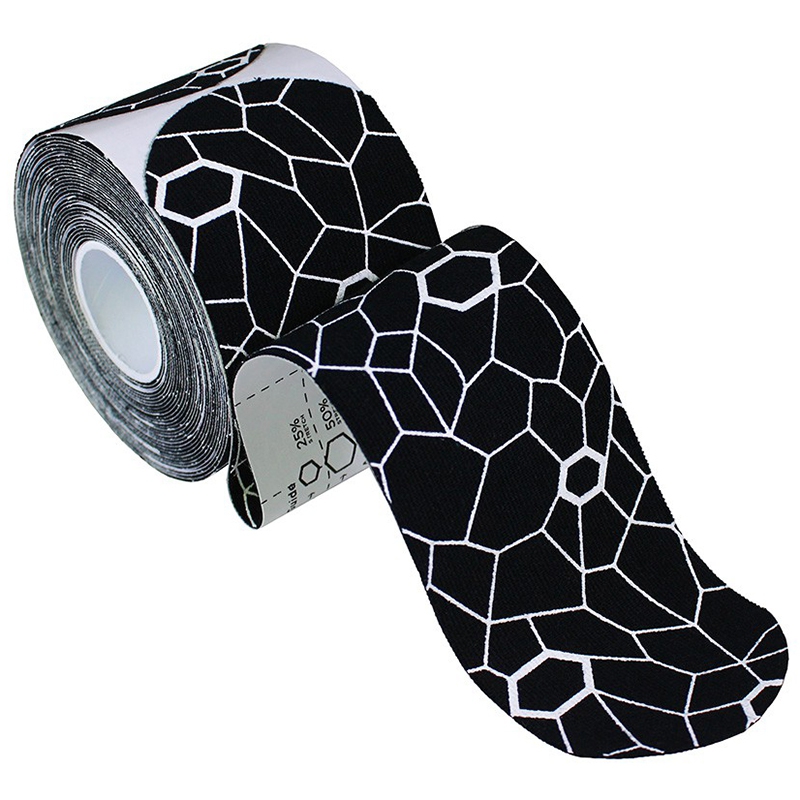 Theraband Kinesiologi Tape (Sort/Hvid) – Optimal Støtte!