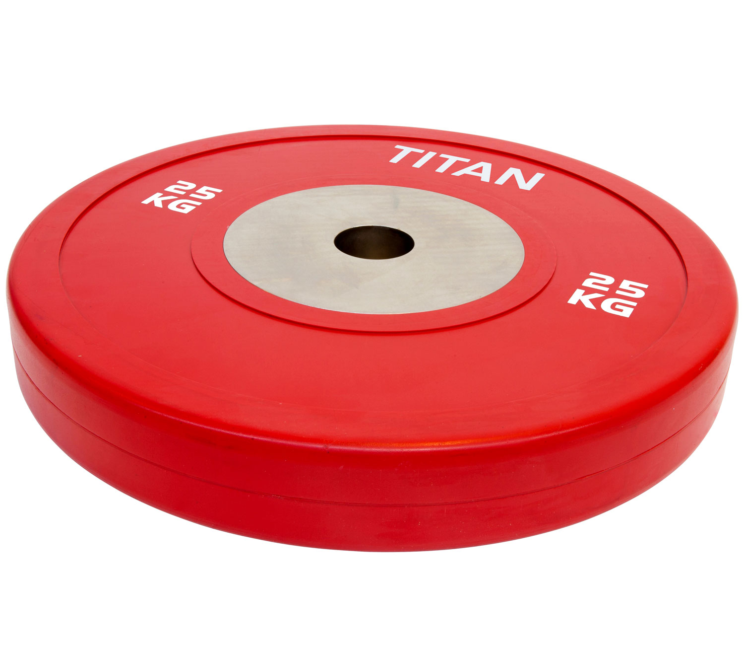 Titan BOX Elite 25kg Bumper Vægtskive til Træning