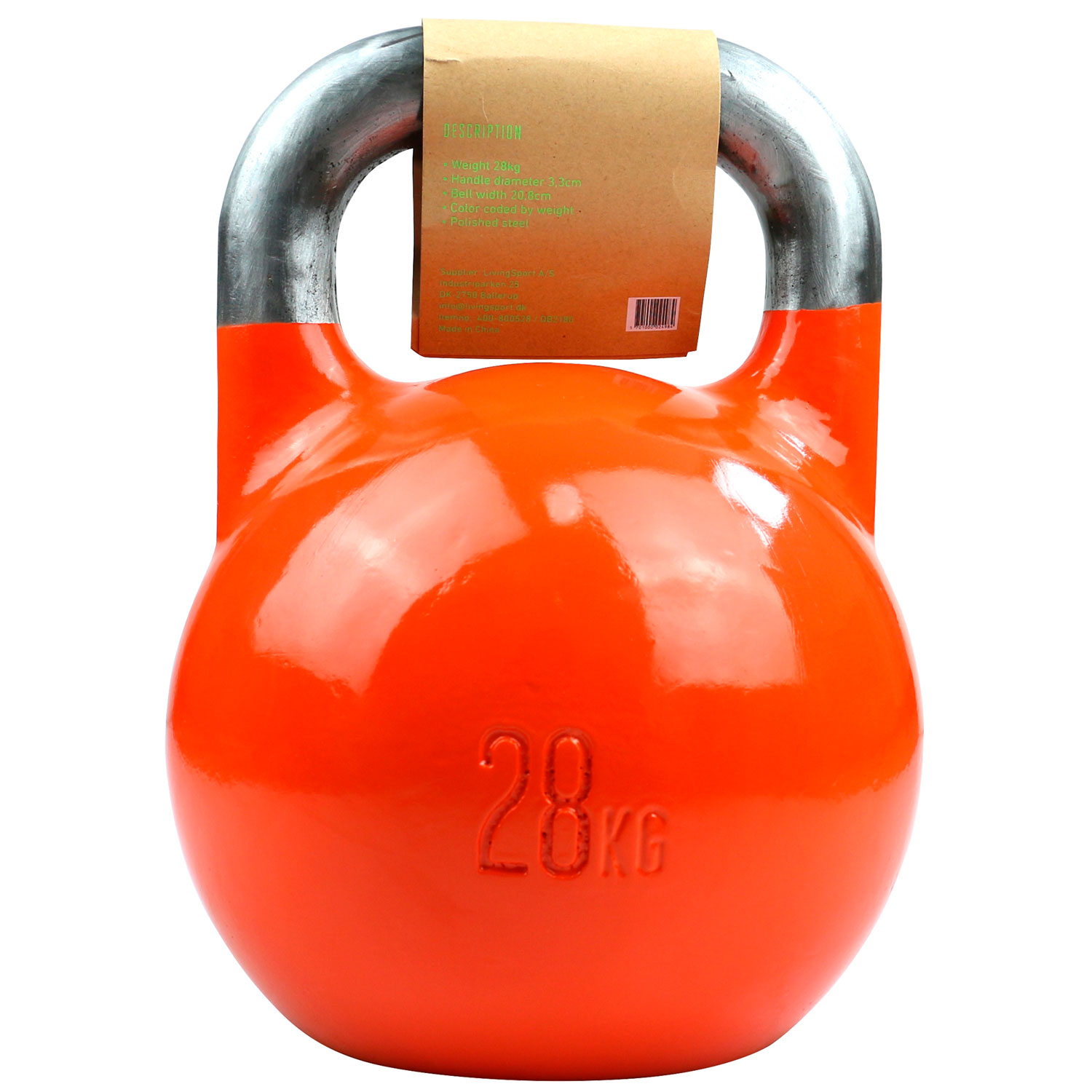 Titan Life 28kg Kettlebell - Styrketræning Uden Grænser
