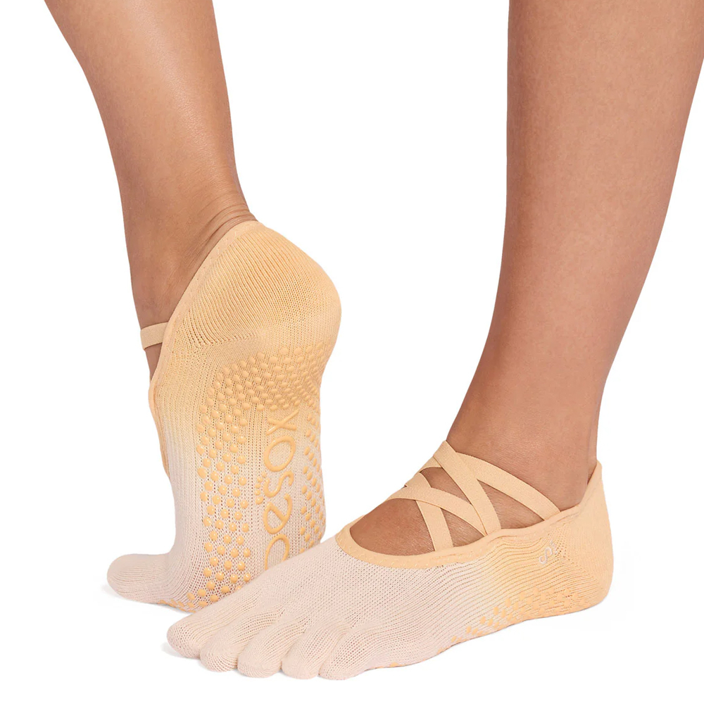 ToeSox Fulltoe Elle Grip (Golden Ombre - M)