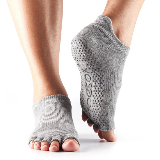 ToeSox Halftoe Grip – Skridsikker Ankelstrømpe til Træning