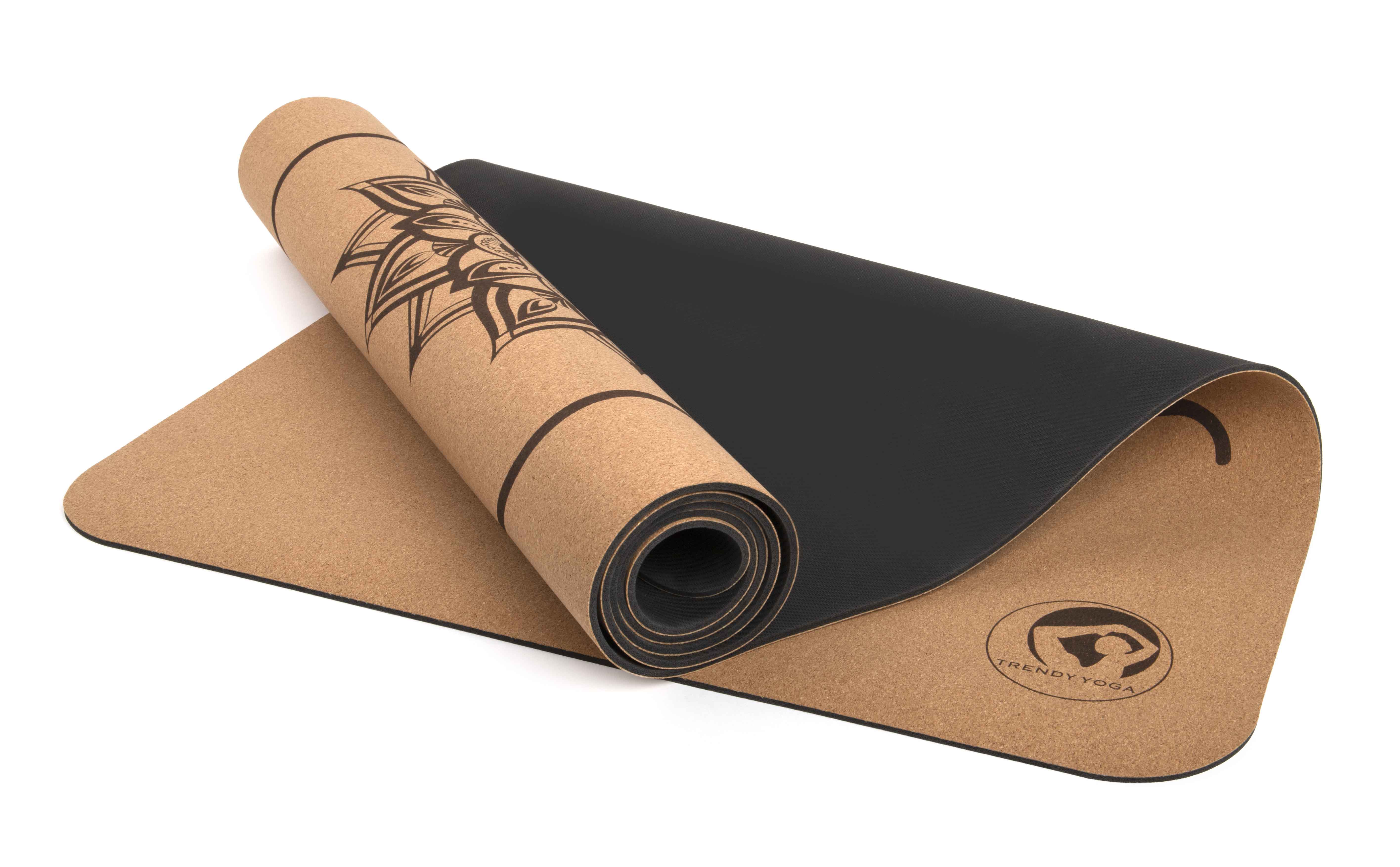 Trendy -  YogaMat Cork Cortica Rubber - Gummi