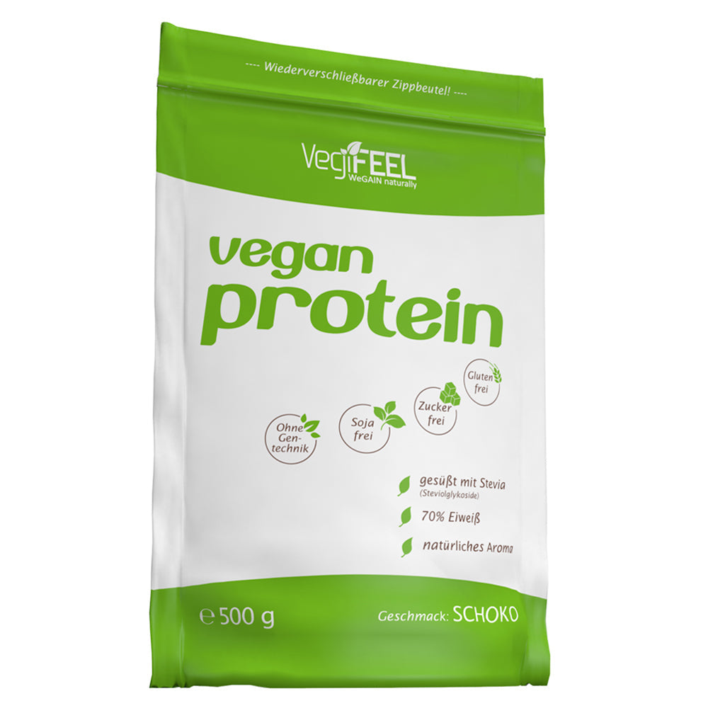 Vegansk Proteinpulver Neutral Smag - 500 g Tilbud!