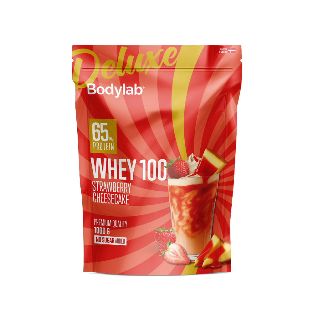 Whey 100 Deluxe (1 kg) - Strawberry Cheesecake