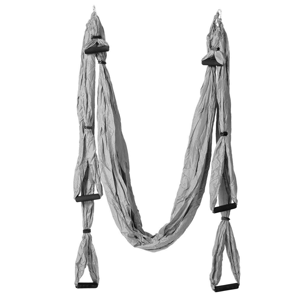 Komplet yoga swing med loftophæng og bærepose - tilbud!