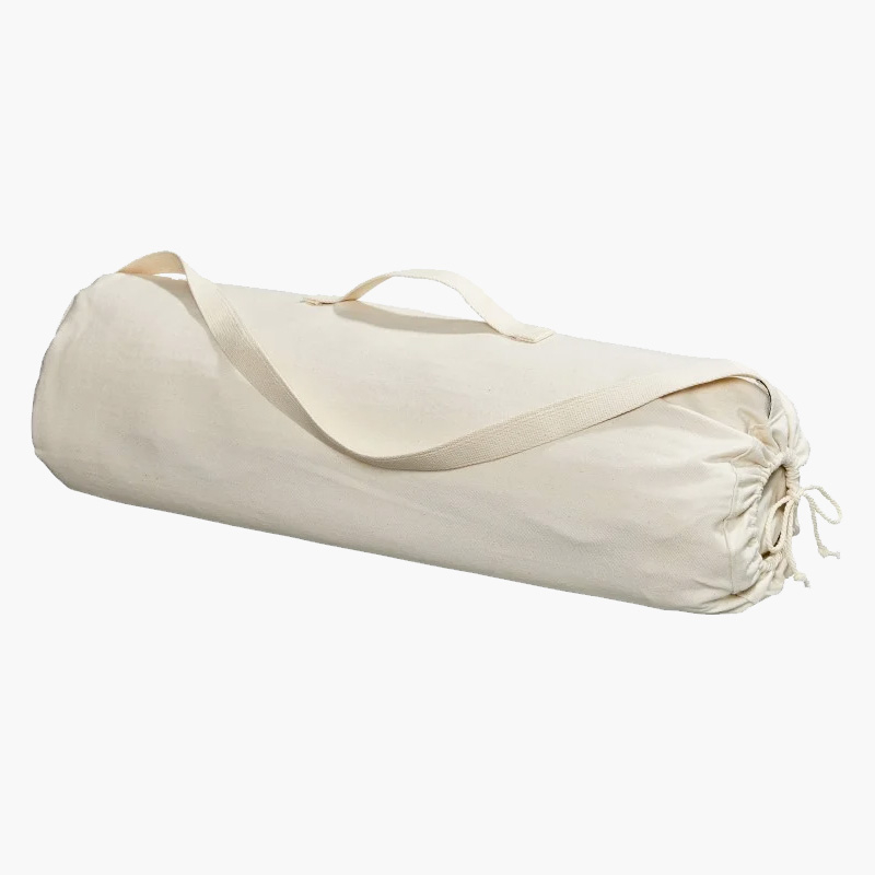 Økologisk yogataske i bomuld – 75 cm (Natur) på tilbud!