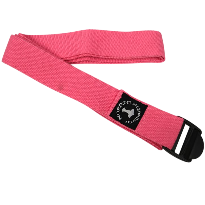 Yogabælte - Pink - Nordic Strength