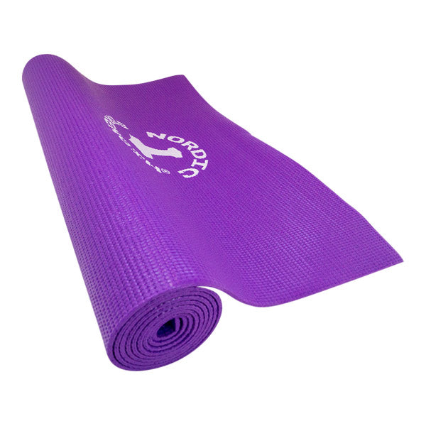 Yogamåtte 4 mm - Lilla fra Nordic Strength på tilbud!