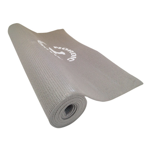 Yogamåtte 6 mm i grå - Optimer din yogapraksis!