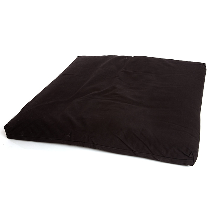 Zabuton Meditationsunderlag Asana (Sort) - Optimer din meditation