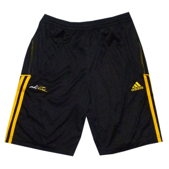 adipure træningsshorts - sølv-gul - børn-140