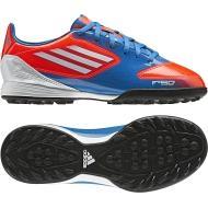 Didas F10 TRX TF J Fodboldstøvler - Infrared/Hvid/Blå