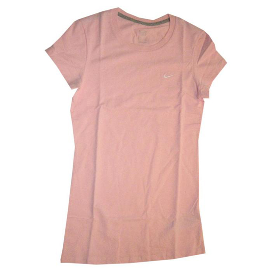 Pink Rund Hals T-shirt til Kvinder - Fantastisk Tilbud!