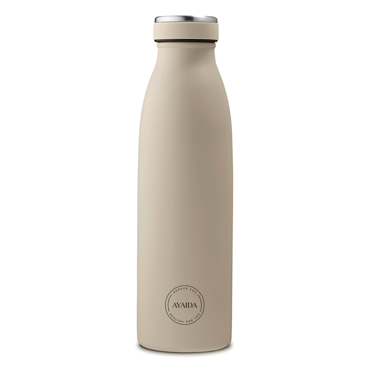 AYA&IDA drikkeflaske 500 ml – Cream Beige til gode priser!