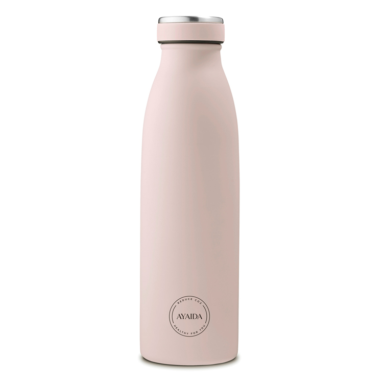 AYA&IDA Drikkeflaske 500 ml - Soft Rose til Træning