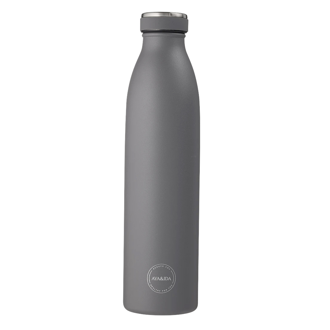 AYA&IDA Drikkeflaske 750 ml – Mørkegrå, Tilbud!