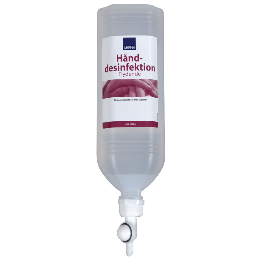 Abena Håndsprit 85% Ethanol 1000 ml – Effektiv Desinfektion