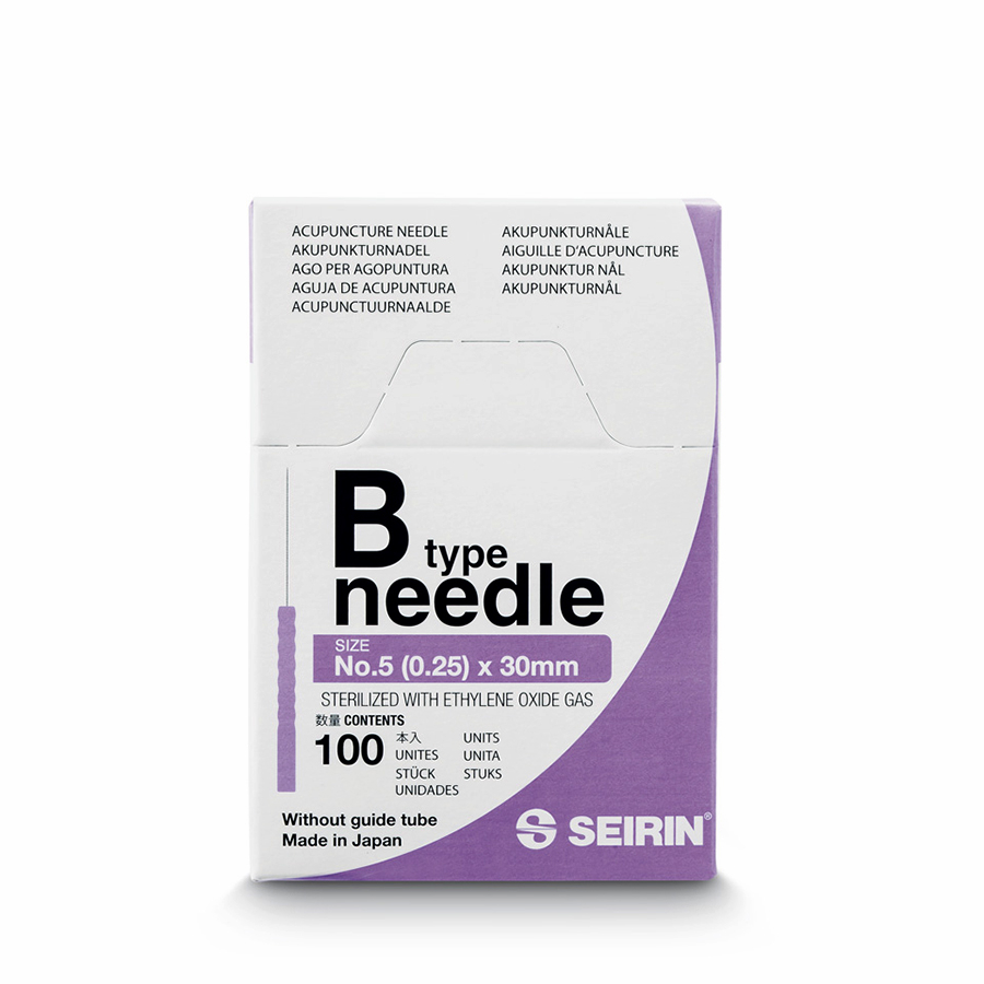 Seirin B-Type Akupunkturnål (0,25 x 30) til gode priser!